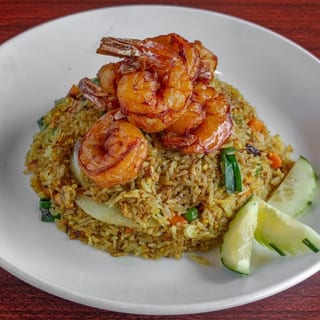 Jumbo Shrimp Hawaiian Fried Rice