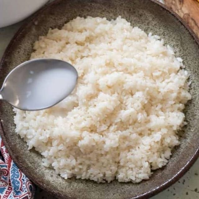 Sweet Coconut Sticky Rice.