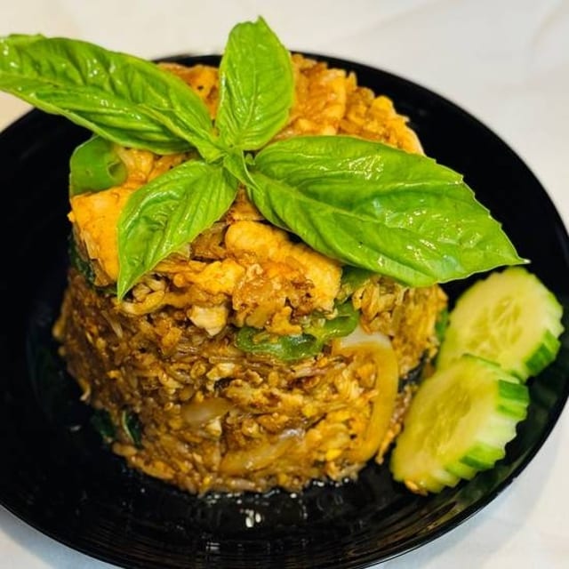 Basil Fried Rice.