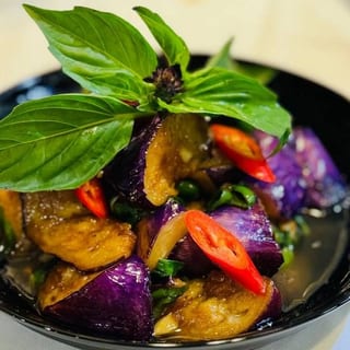 L. Basil Eggplant