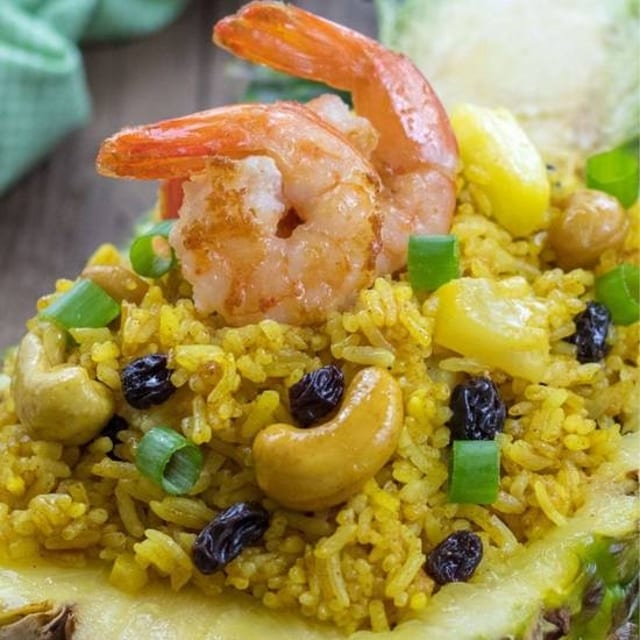 Pineapple Fried Rice.
